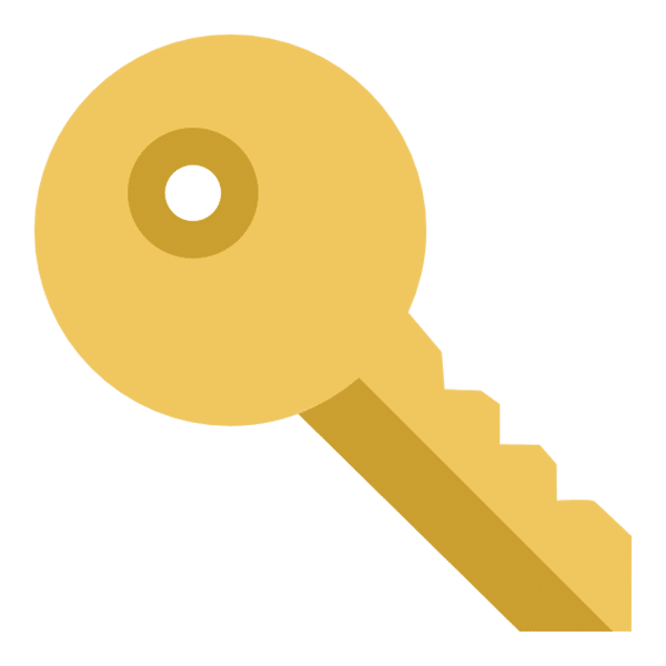 gold key icon