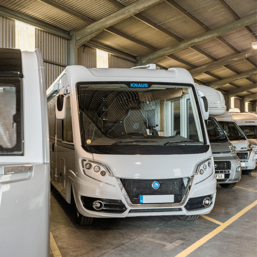 indoor motorhome storage