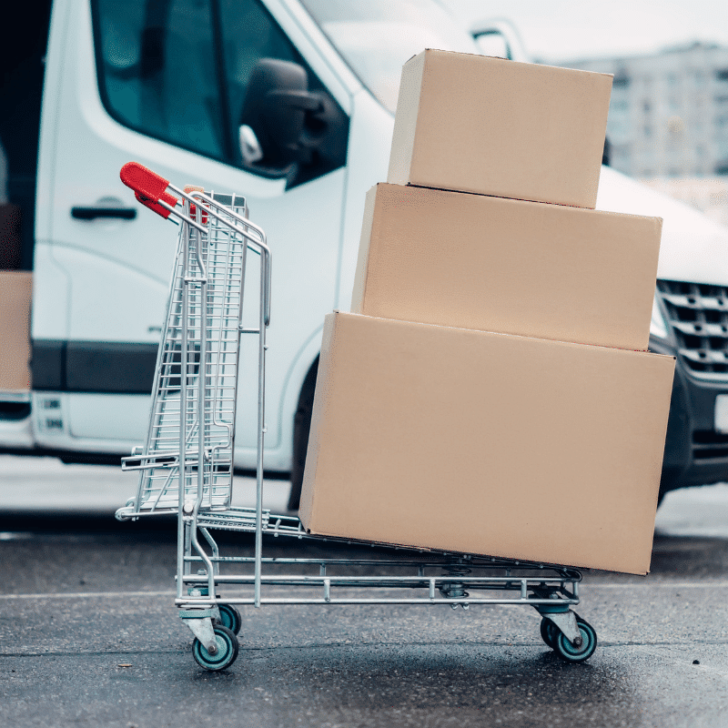 Business stock storage